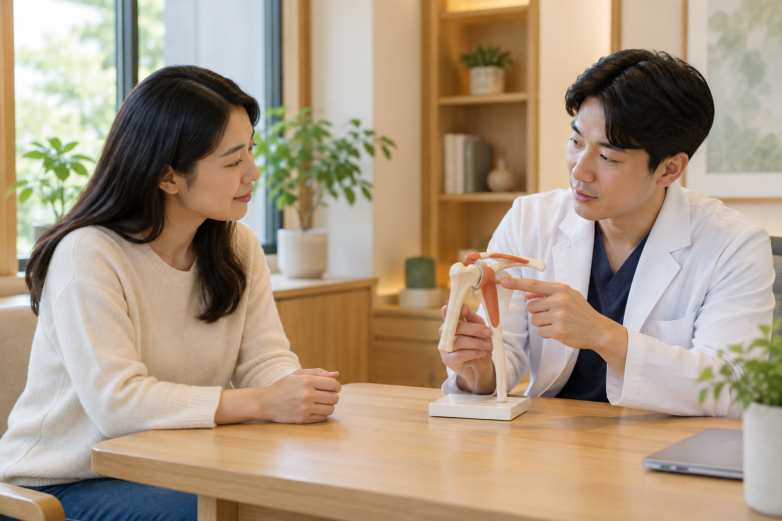 서울 영등포구 어깨통증 한의원 — 어깨 상담에 관한 AI 설명용 이미지